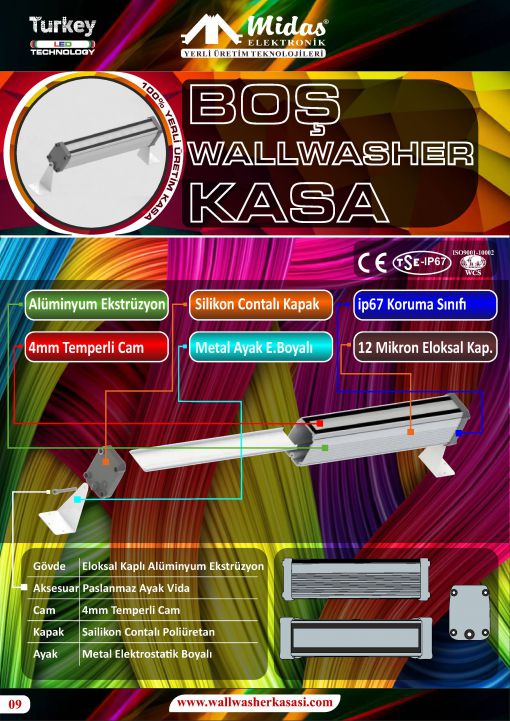  30 cm led kasa