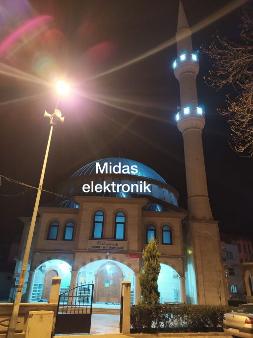  cami minare led floresan kandil lamba