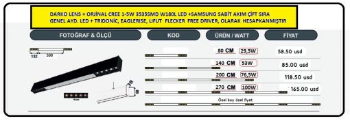 led linear fiyat t5