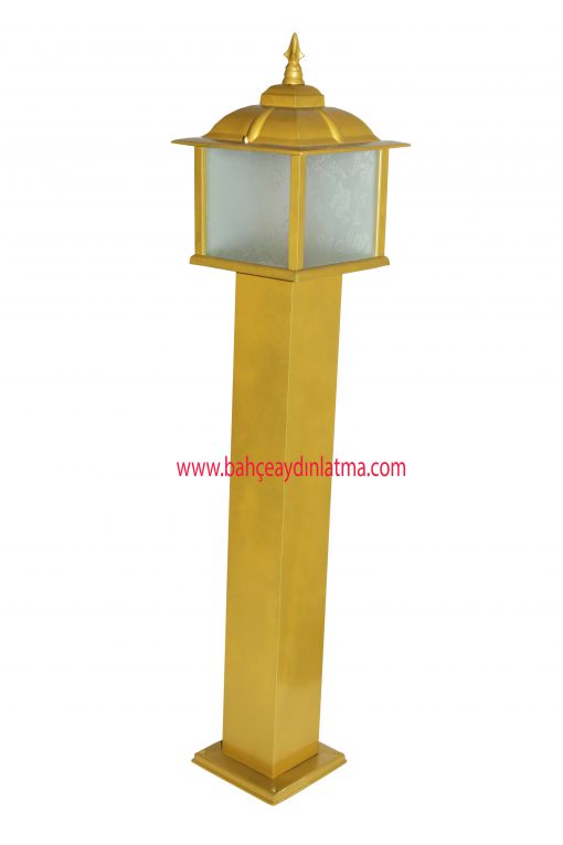  yellow garden pole